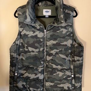 Camo Vest.  Old Navy